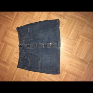 Jean Skirt